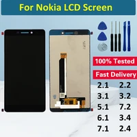 original for nokia 6 1 ta 1043 ta 1045 ta 1054 lcd display touch screen digitizer assembly for nokia 2 1 3 1 5 1 7 1 lcd screen