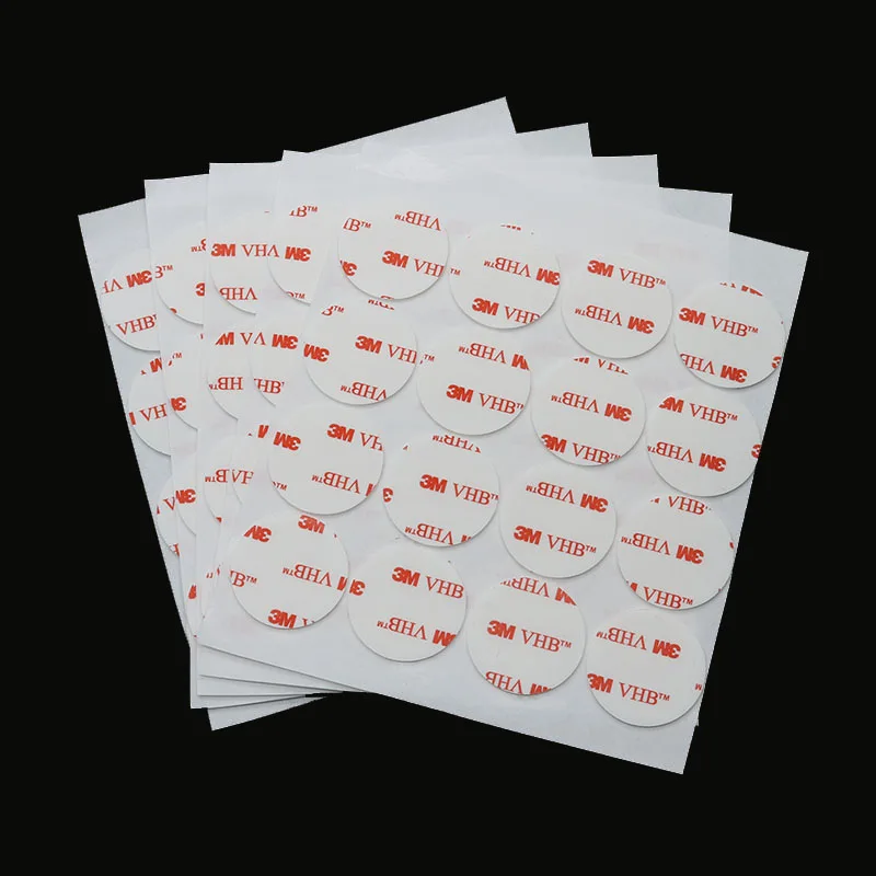 

80 шт. 3 м белая лента резиновая пена двусторонняя клейкая круглая 30 мм прочная клейкая поверхность белая Нижняя офисная канцелярская лента