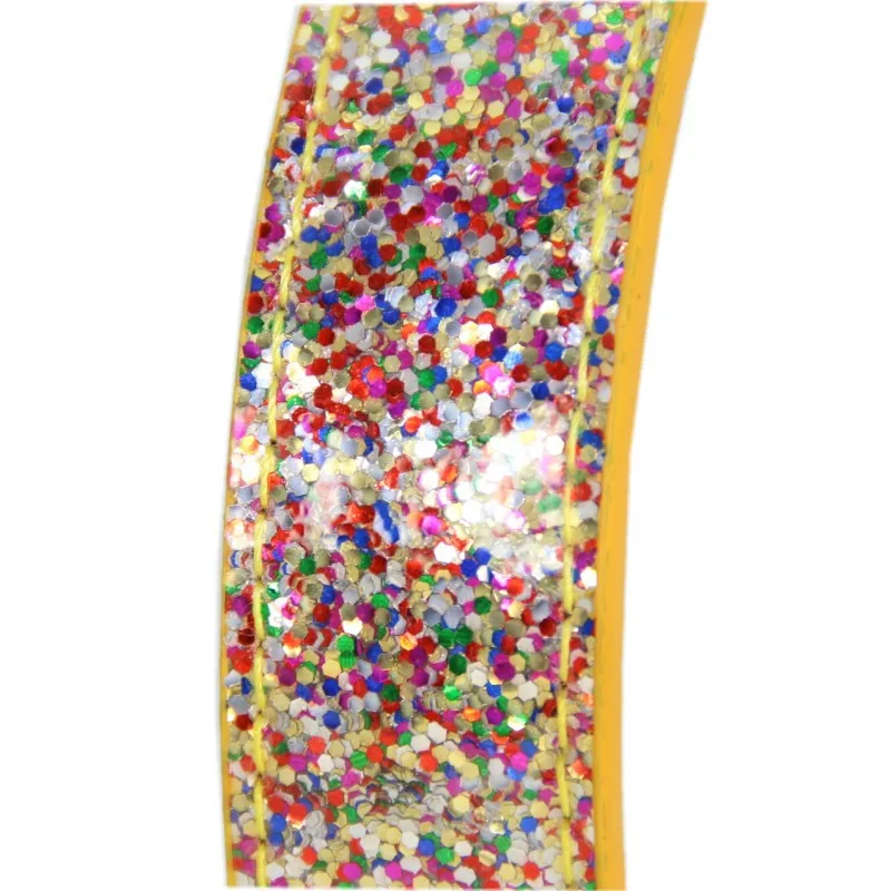 Регулируемый кожаный блестящий ошейник Bling ошейники для кошек щенков маленьких и