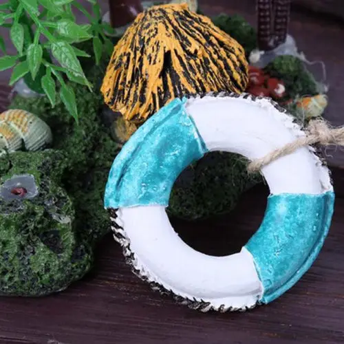 5 шт. декоративный якорь Форма деревянный подвесной настенный орнамент Морской