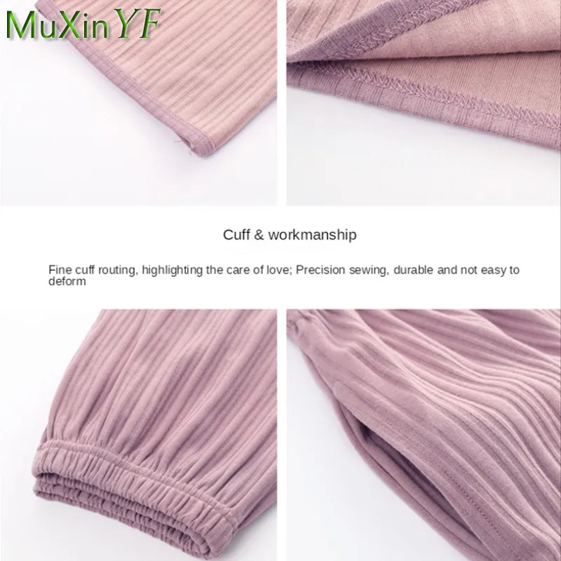 Pajamas Women Summer Cotton Short-Sleeved Shorts Pijamas 2 Piece 2021 New O-Neck Thin Plus Size Sleepwear Suit Girl Home Clothes