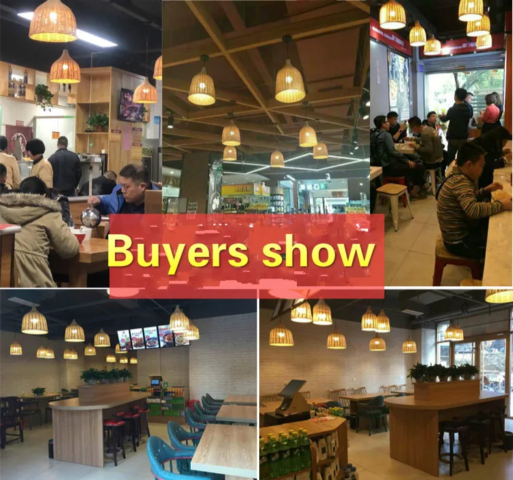 Новые китайские лампы E27 плетеные бамбуковые гнезда антикварные фонари лампа для