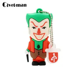 Мультяшный флэш-накопитель 4 ГБ 8 ГБ 16 ГБ 32 ГБ 64 ГБ 128 ГБ 256 ГБ USB 2,0 флэш-накопитель