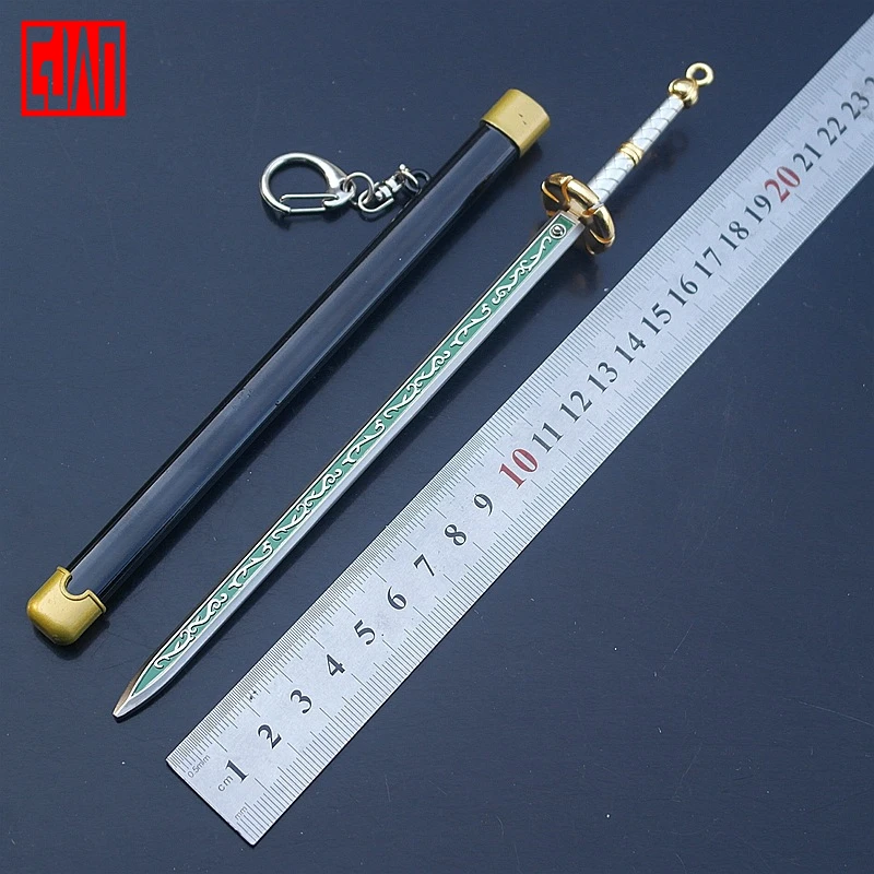 

Cartoon Alloy Weapon Sauron Seven Star Sword Weapon With Sheath To Send Display Stand