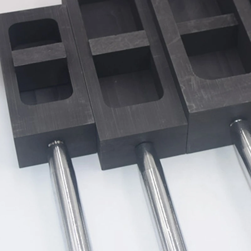 

Kili Professional Pure Graphite Ingot Casting Mold Mould Crucible for Gold Silver Melting Casting Refining Jewelry Making Tool