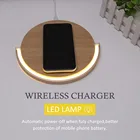 Современная светодиодная настольная лампа для спальни, Беспроводная зарядка, сотовый телефон, Bluetooth динамик, прикроватная лампа, светильник лампа, беспроводная Светодиодная настольная лампа