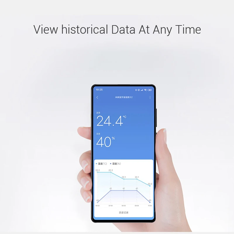 Датчик температуры и влажности Xiaomi Mijia Bluetooth беспроводной умный цифровой сенсор