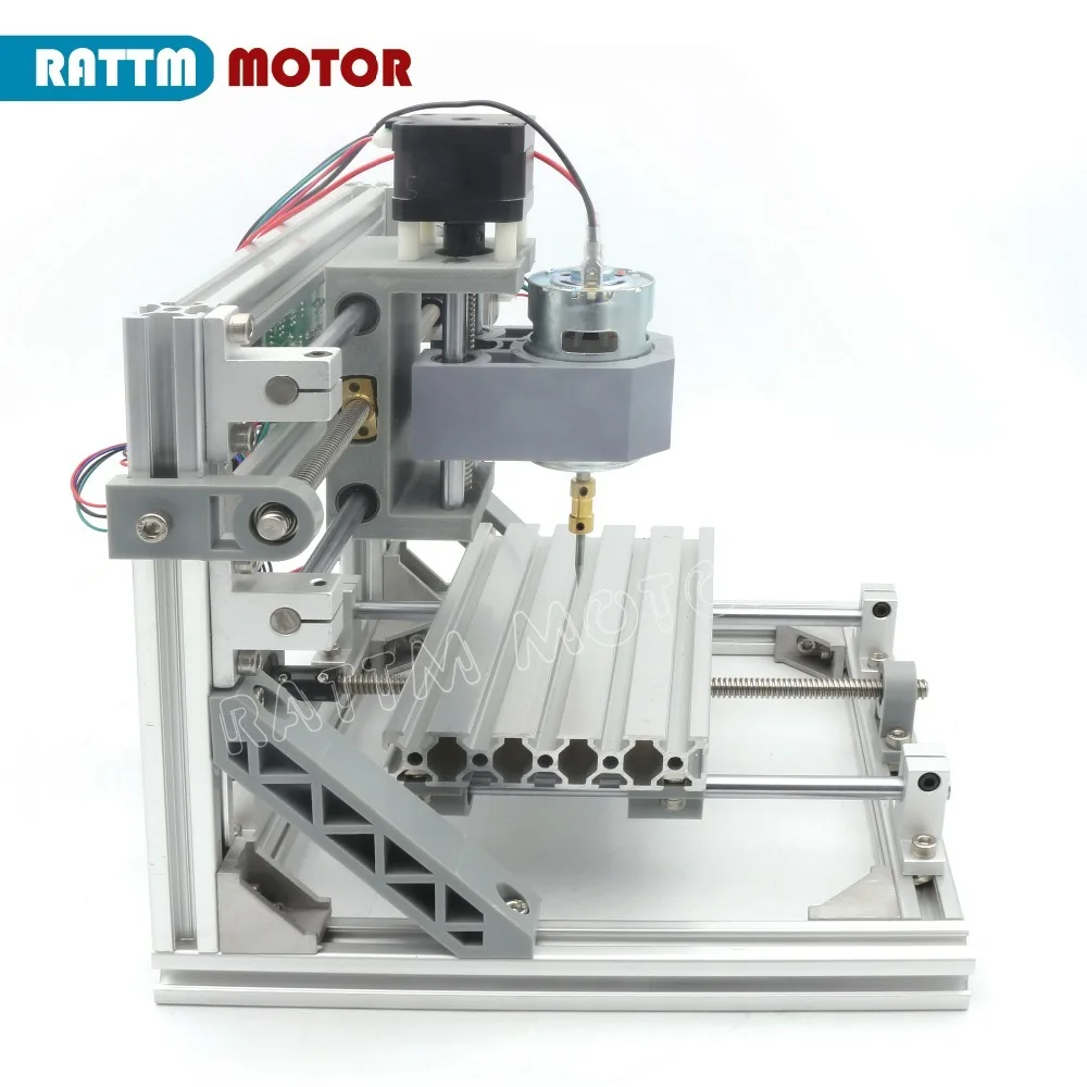 CNC 1610 GRBL управление DIY Мини станок с ЧПУ рабочая зона 160x100x45 мм 3 оси Pcb фрезерный станок, древесины маршрутизатор, ЧПУ маршрутизатор v2.4