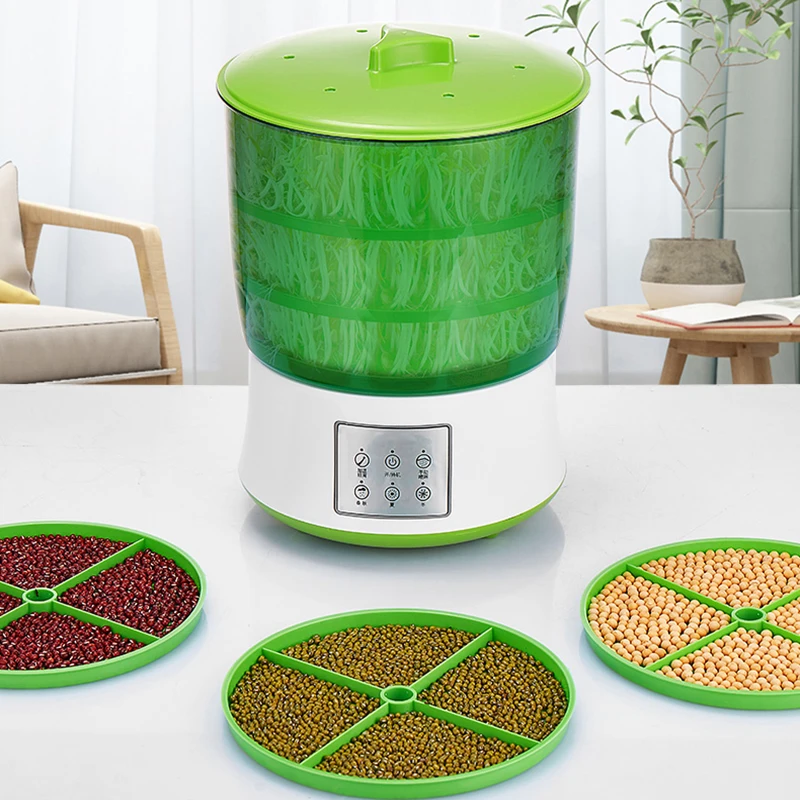 Машина для проращивания семян 220 В домашний автоматический проращиватель