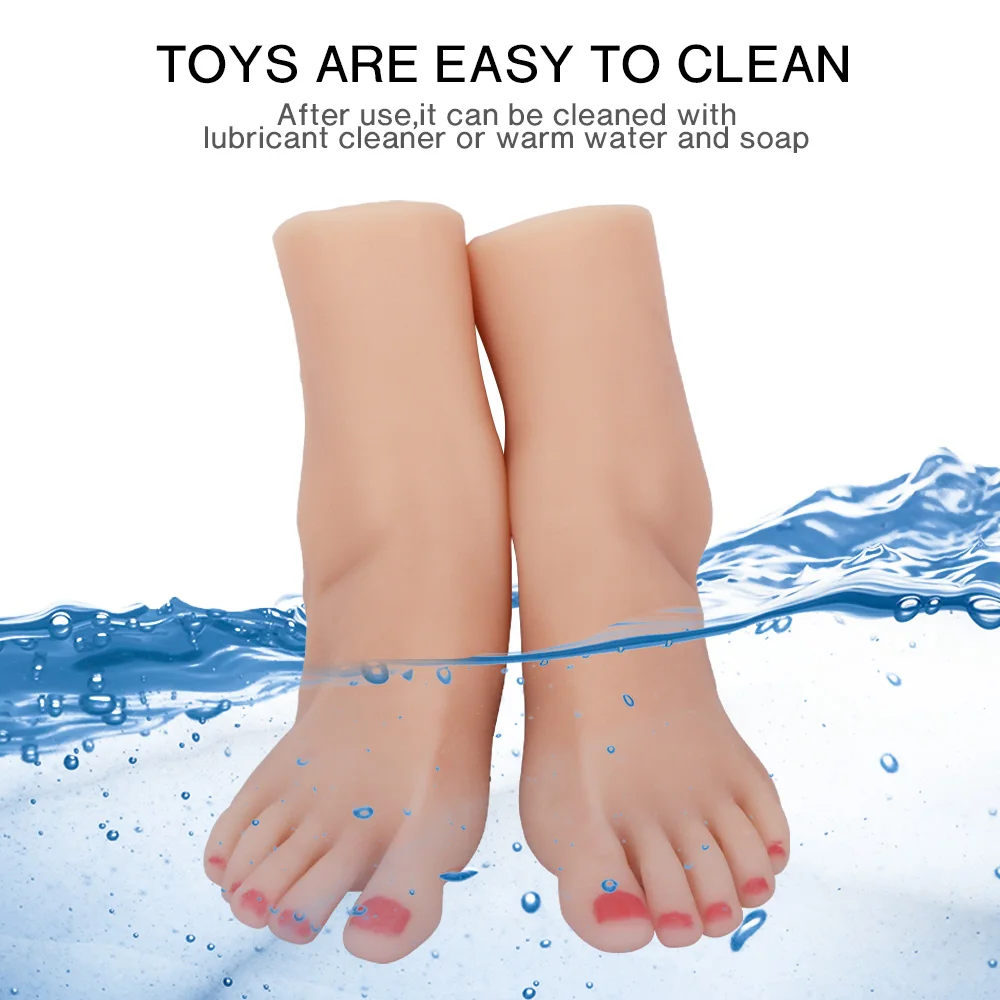 Силиконовая вагина Фетиш Искусственная нога секс-игрушка для мужчин мужской