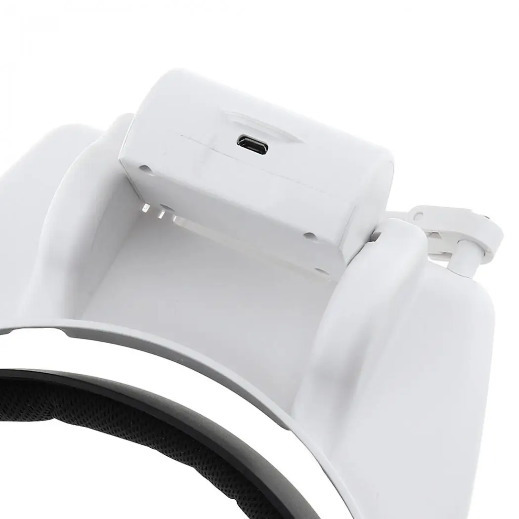 Увеличительное стекло для очков с 3 светодиодный одами и USB кабелем|Лупы| |