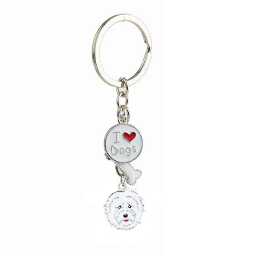Новые брелки с собаками Шиба ину Чоу брелоки животными любимая бирка ювелирные