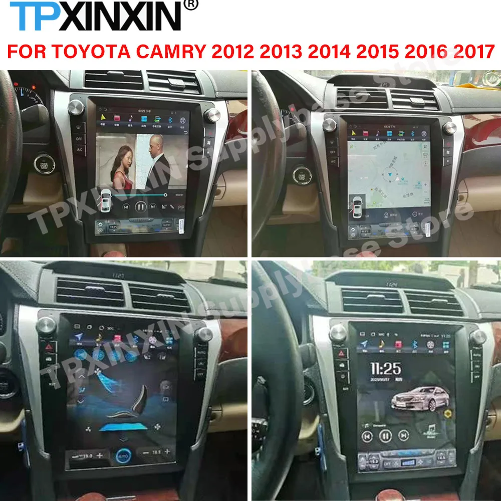 

Стереомагнитола Tesla для Toyota Camry 256, 2012, 2013, 2014, 2016, 2017, Android 11