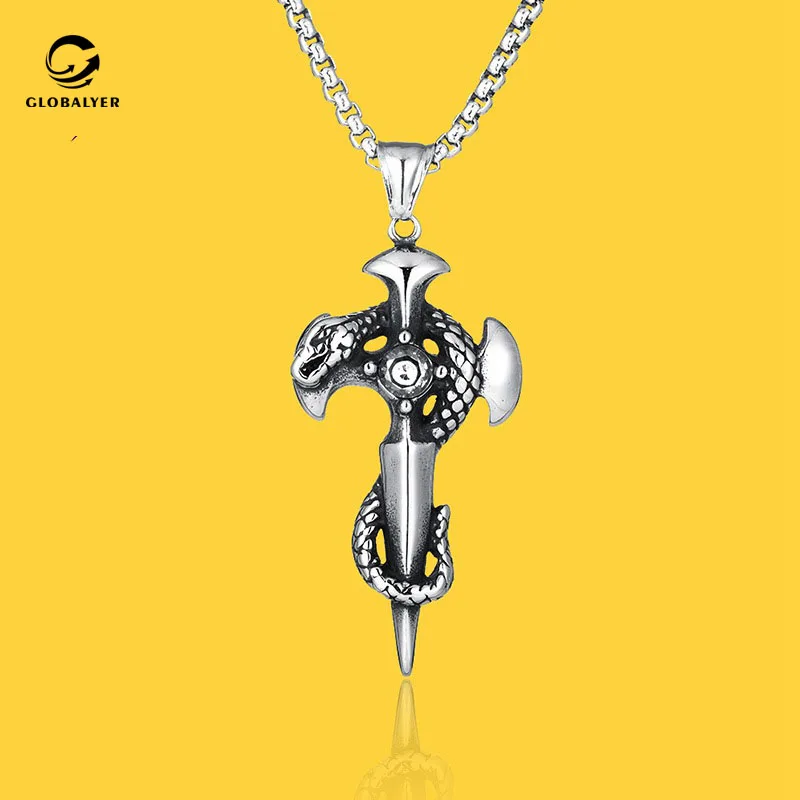 Взрывная модель кулон из титановой стали подвеска в стиле хип хоп нержавеющей