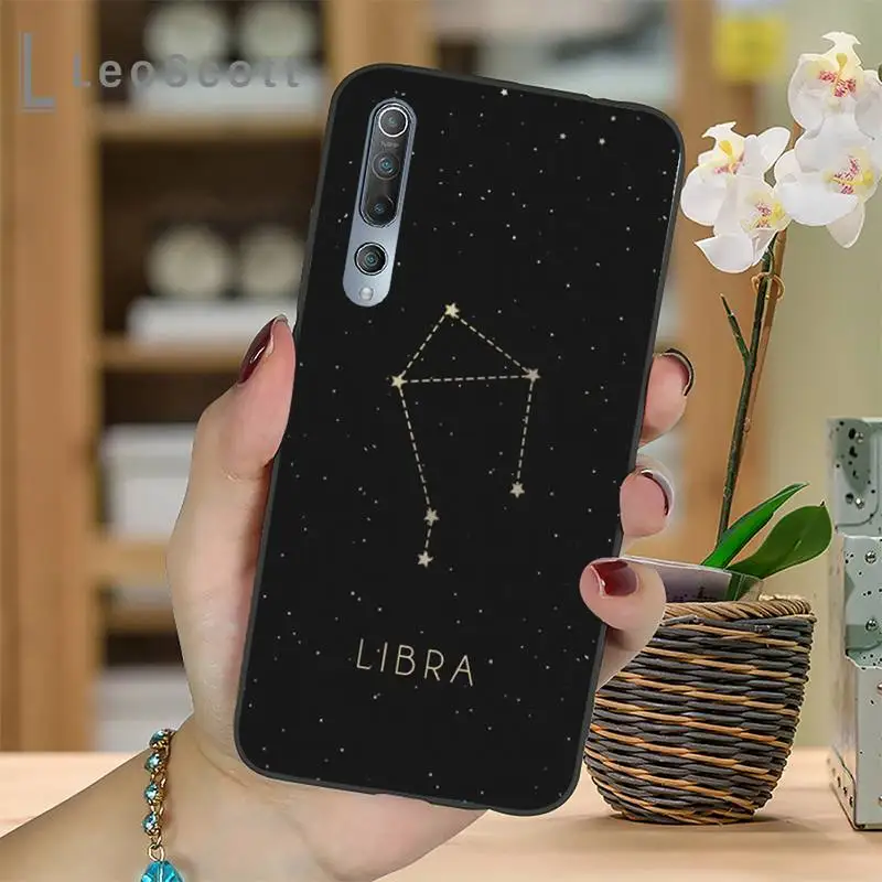 

12 constellations zodiac signs Phone Case For Xiaomi Redmi 7 8 9t a3Pro 9se k20 mi8 max3 lite 9 note 9s 10 pro