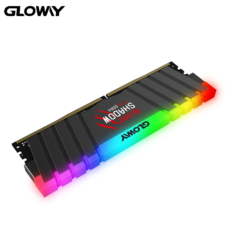 

Gloway DDR4 8GB RGB RAM New arrival Blood Shadow series DDR4 8gb*2 16gb 3000 3200mhz 3600RGB RAM for gaming desktop memoria ram