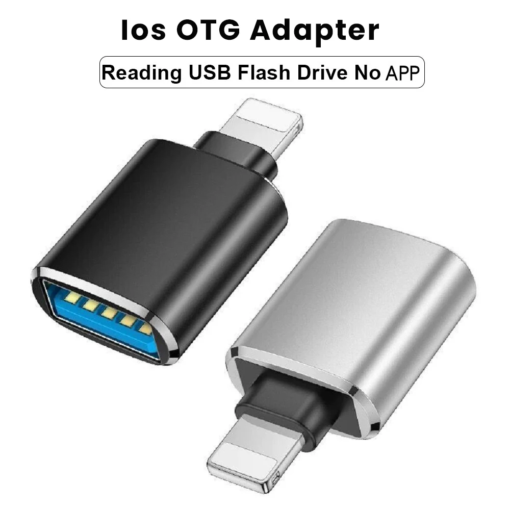 

Адаптер Apple OTG, переходник с папа на USB-диск, кабель для передачи данных для iPhone 12 11 Pro XS Max XR X 8 7 Plus iPad, адаптер