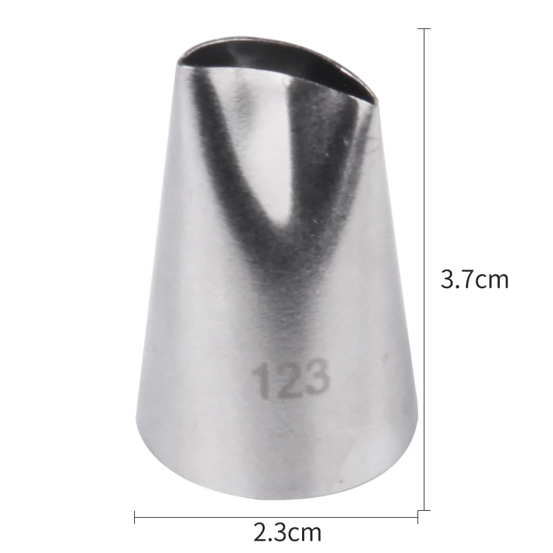 Насадки для лепестков #123 насадка глазури трубопроводная высокого качества