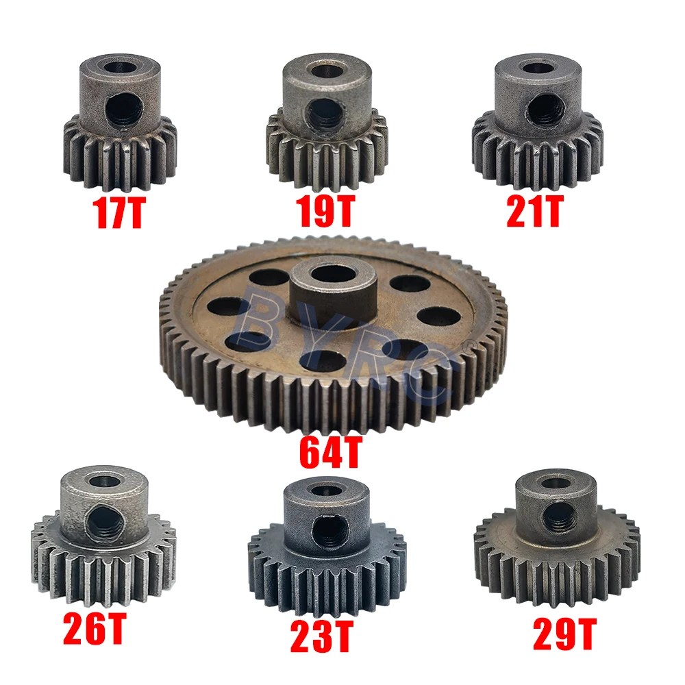 Шины двигателя HSP Φ 0 6 M 17T 19T 21T 23T 26T 29T 64T для 1/10 RC 94107 94111 94123 94170 | Игрушки и хобби
