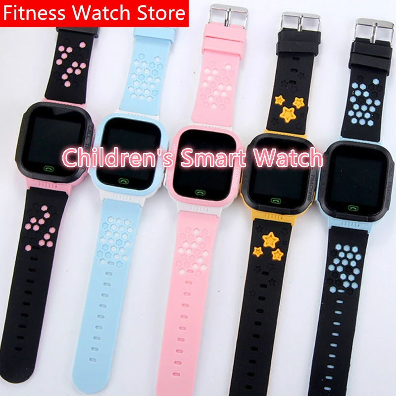 Детские Смарт часы Q02 умные с камерой сенсорным экраном кнопкой SOS LBS функцией