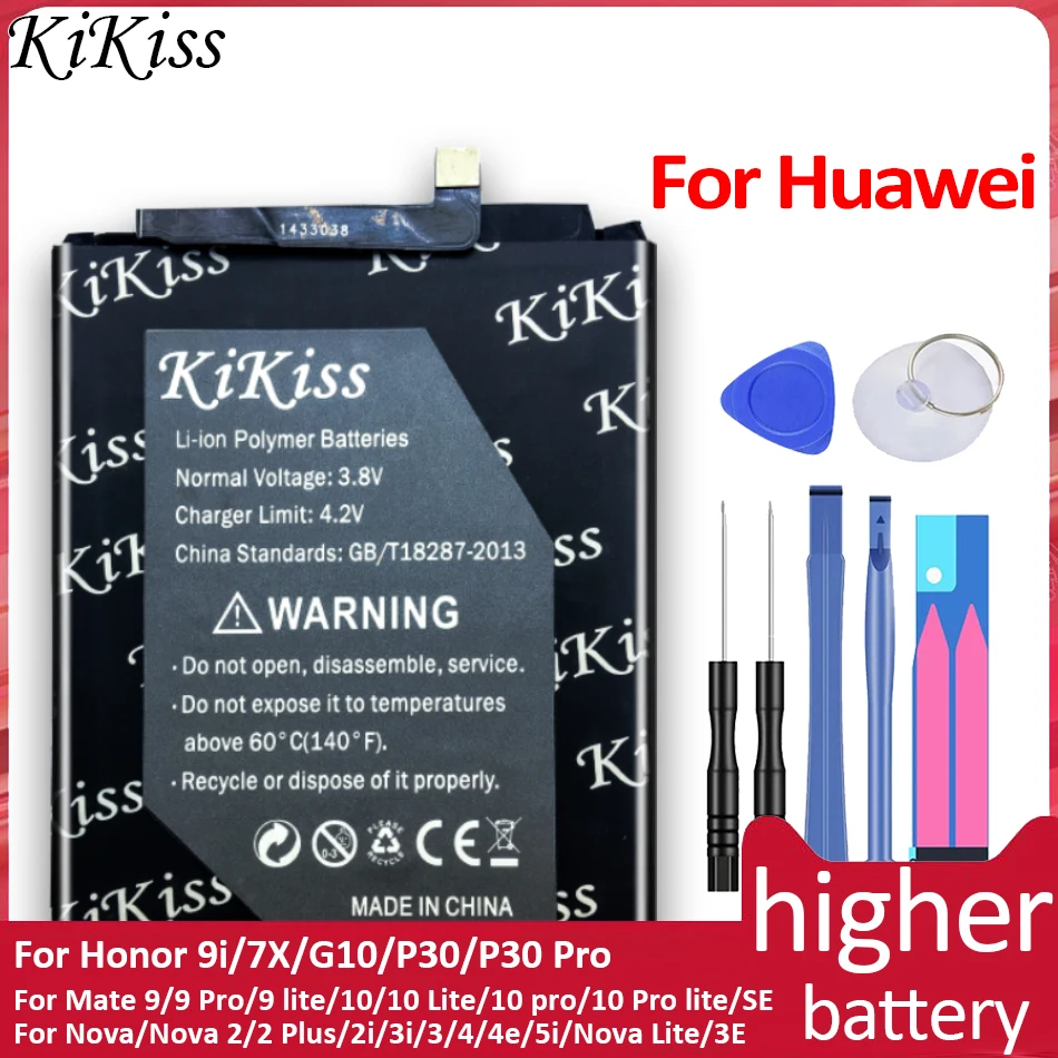 Аккумулятор для Huawei Enjoy 5 5S 6S 7S 8 8E honor 5C 6 6C 6A 6X 7C 7A pro Nova 2 3 Lite 3E GT3 Y6 prime 2018 HB366496ECW