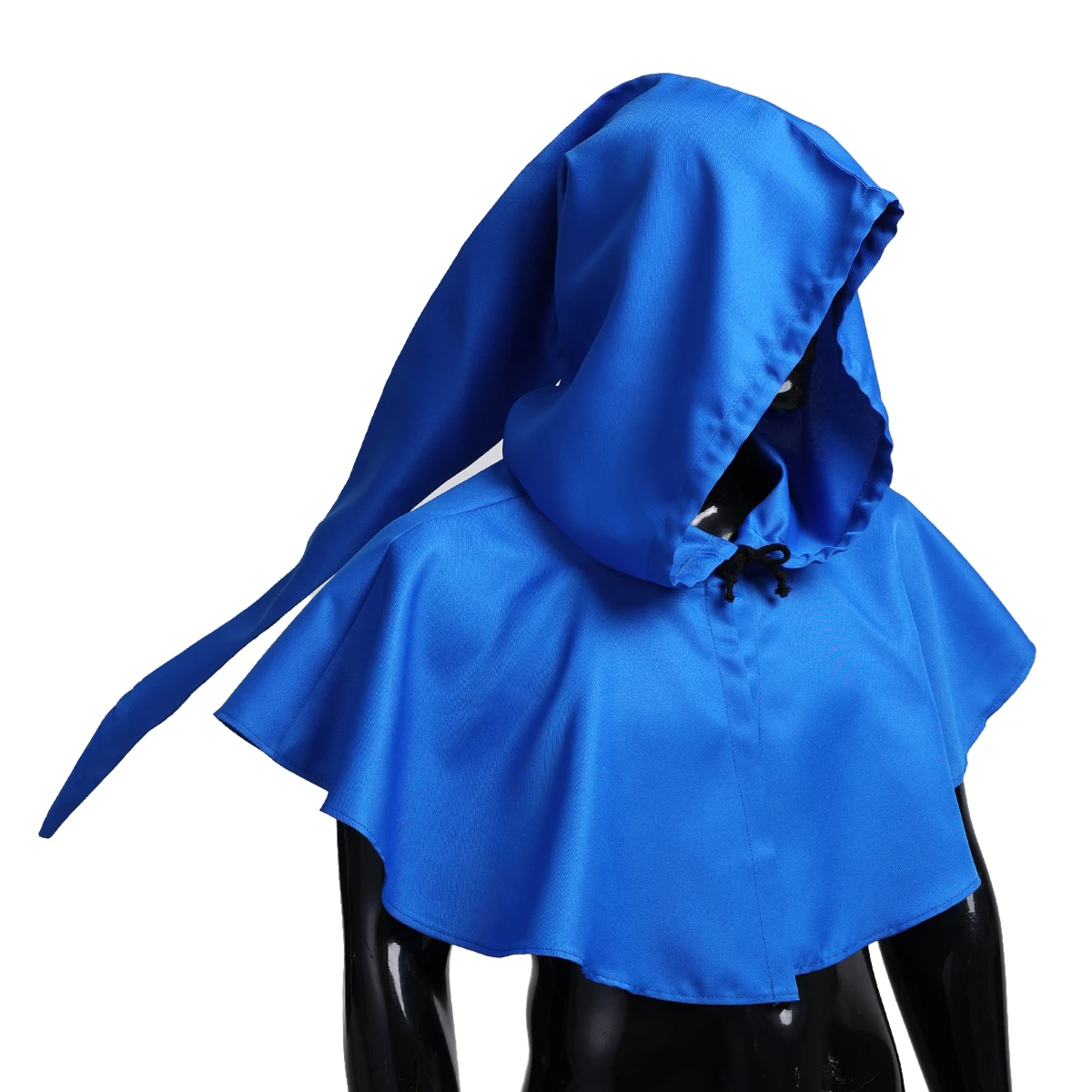 Женский костюм с капюшоном короткая накидка хвост крест однотонный аксессуар