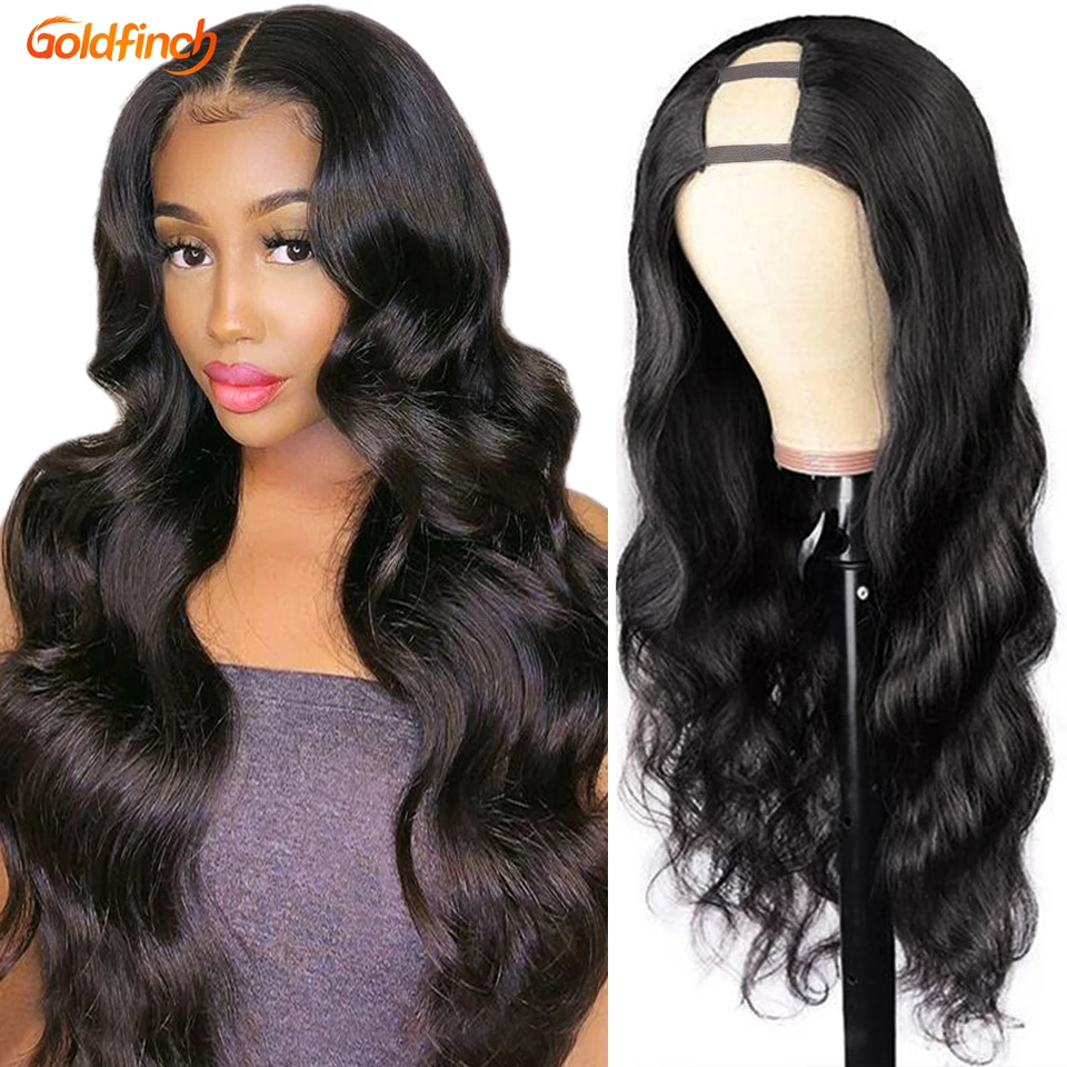 

Body Wave U Part Wigs Human Hair For Black Women Peruvian U Part Wig Human Hair Middle U Shape Wigs Glueless Wigs