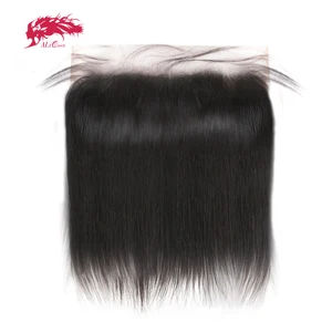 Ali Queen волосы от уха до уха HD кружево Фронтальная застежка 13X4 с детскими волосами 12-20 дюймов бразильские Прямые Remy человеческие волосы свободная часть