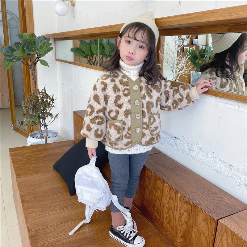 Новое поступление зимнее Детское пальто в Корейском стиле модная утолщенная