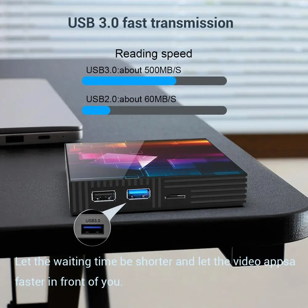 ТВ приставка Amlogic A95X на Android 9 0 4 + 32/64 ГБ 2 4/5 ГГц Wi Fi|ТВ-приставки и медиаплееры| |