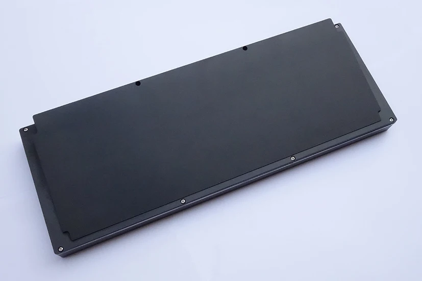 GH60 клавиатура DIY анодированный алюминиевый чехол боковой блеск через корпус тяжелый чехол QMK программа для 60% механическая клавиатура