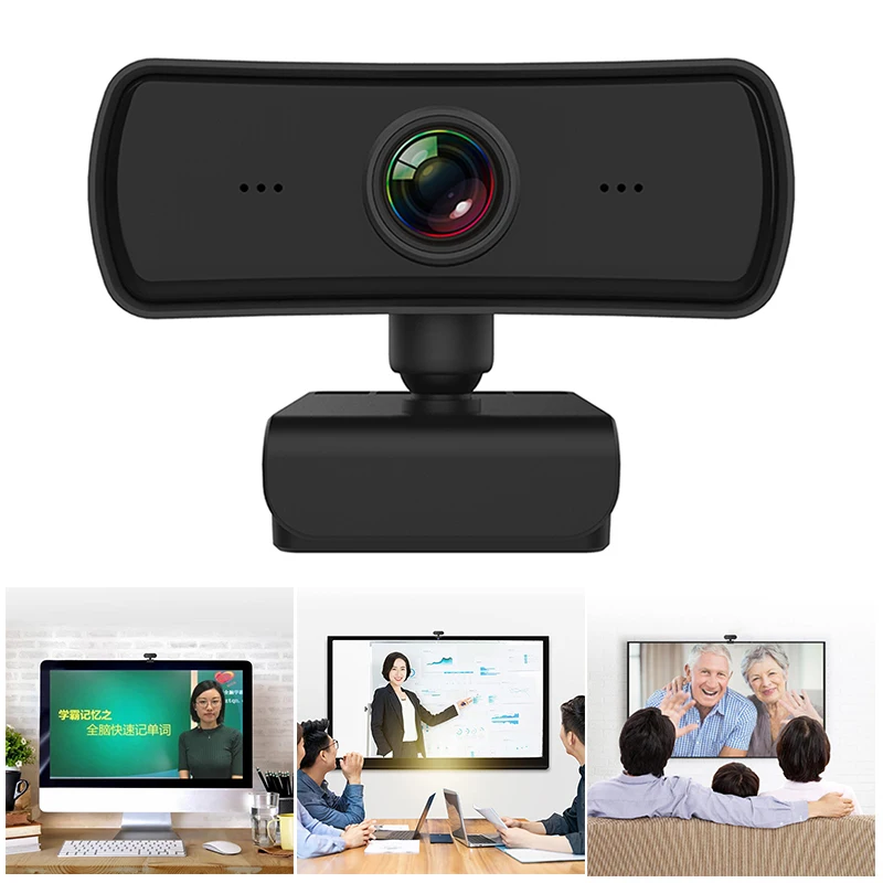 Ne веб-камера с микрофоном Full HD 1080P видео Камера USB Plug and Play для компьютера ПК