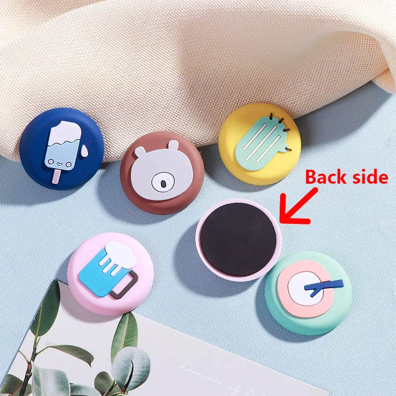 Милый мультяшный магнит на холодильник из смолы аксессуары для украшения дома