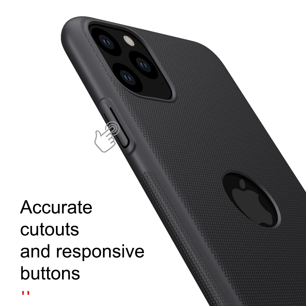 Для iPhone 11 Pro Max 2019 Nillkin супер матовый защитный чехол из поликарбоната жесткая