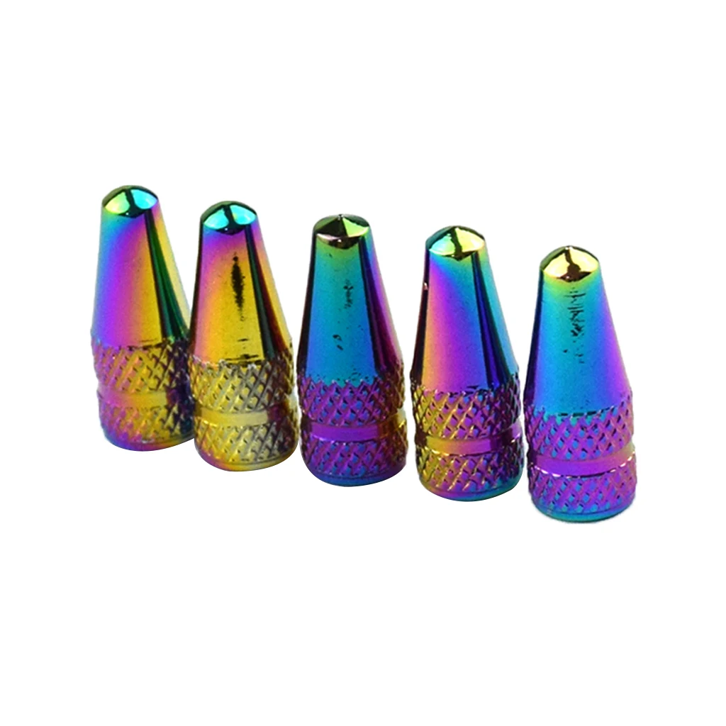 Радужный цвет крышка клапана Пылезащитная колеса грузовика крышки стержня