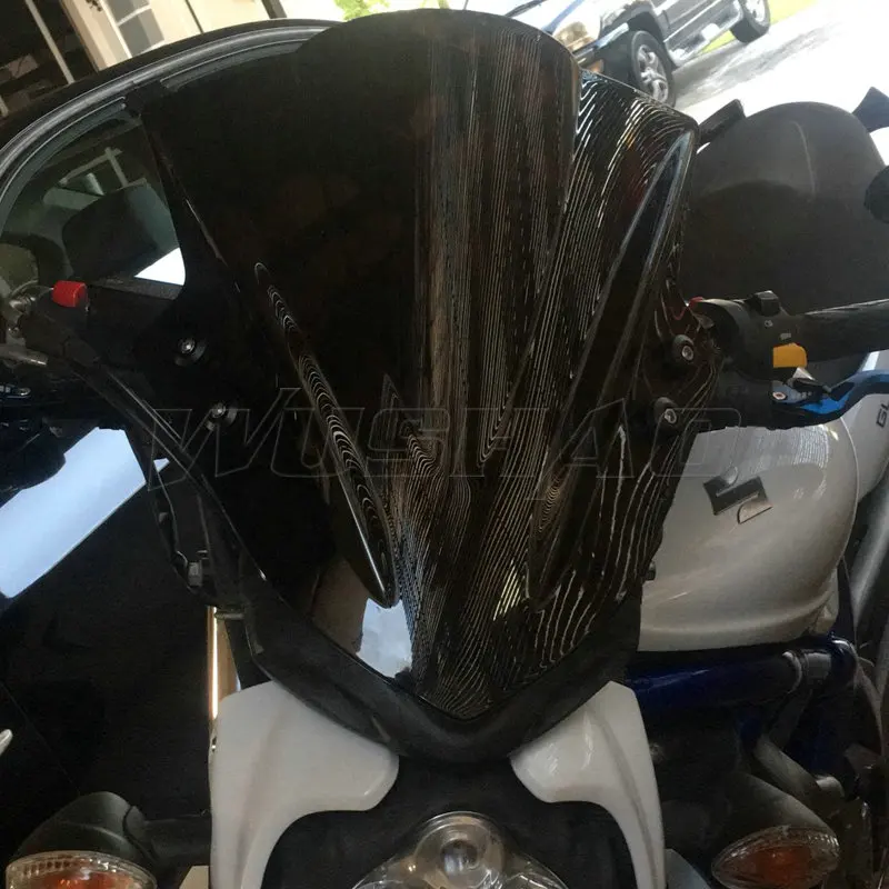 Кронштейн экрана ветрового стекла Naked Bike для 2007- 2012 2013 2014 2015 2016 Suzuki Bandit GSF 650 N GSF650N 1250