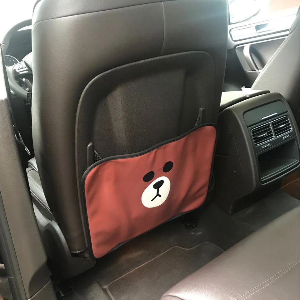 Car Seat Back Protector Children Anti kick Mat Cover For Hyundai Creta Tucson Volkswagen VW Golf 6 7 GTI Kia Ceed Rio Sportage