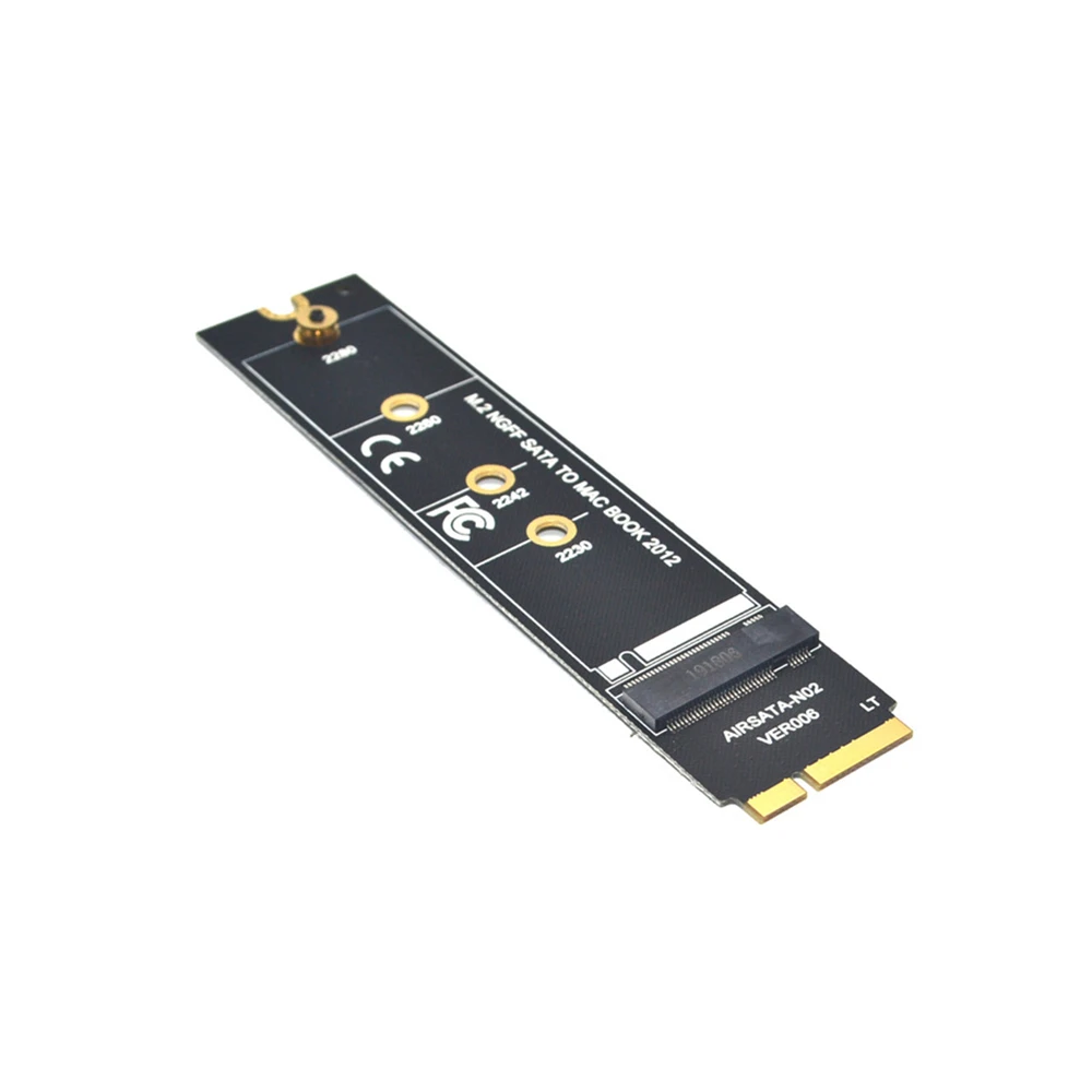 M.2 NGFF SATA SSD конвертер адаптер карты для 2012 MacBook Air A1465 A1466 | Компьютеры и офис