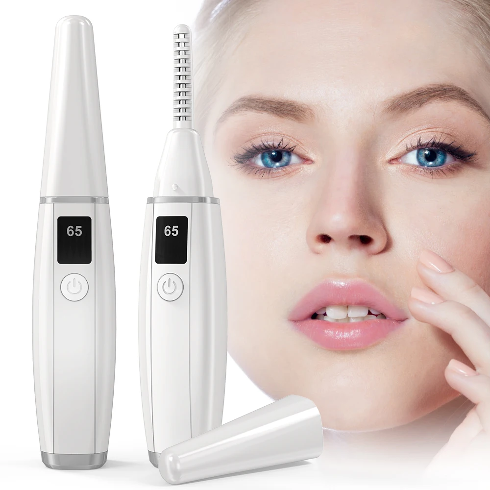 

Electric Eyelash Curler USB Charging LCD Display Heated Eyelash Curler
