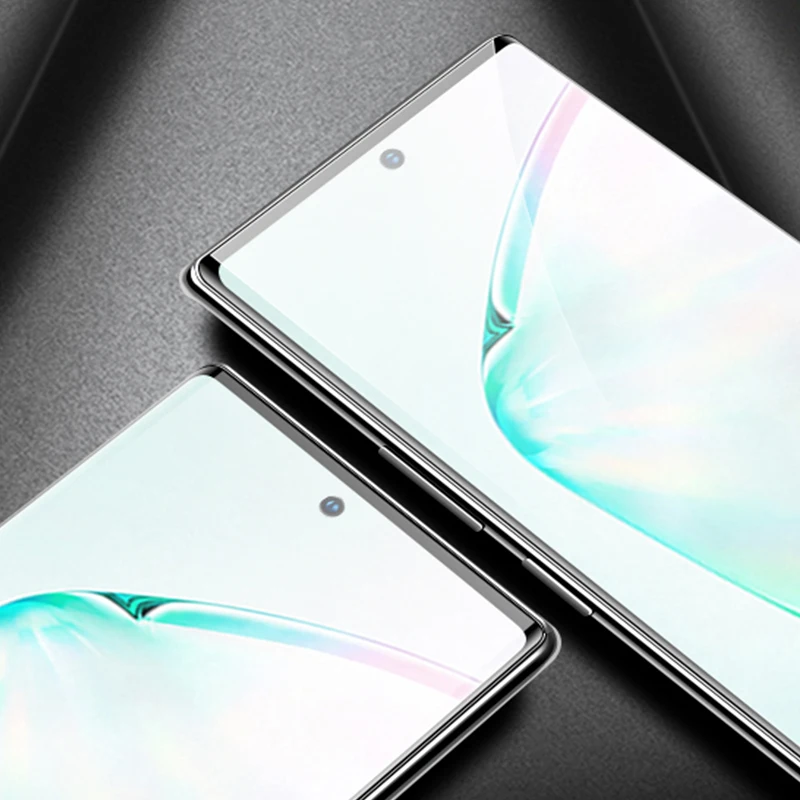 Защитное 3d стекло для samsung galaxy note 10 plus pro защитная пленка экрана note10 закаленное +