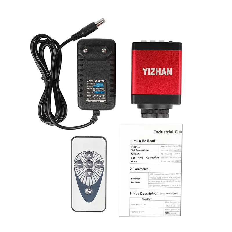 Цифровой микроскоп 13MP для электроники 130X с объективом креплением HDMI VGA