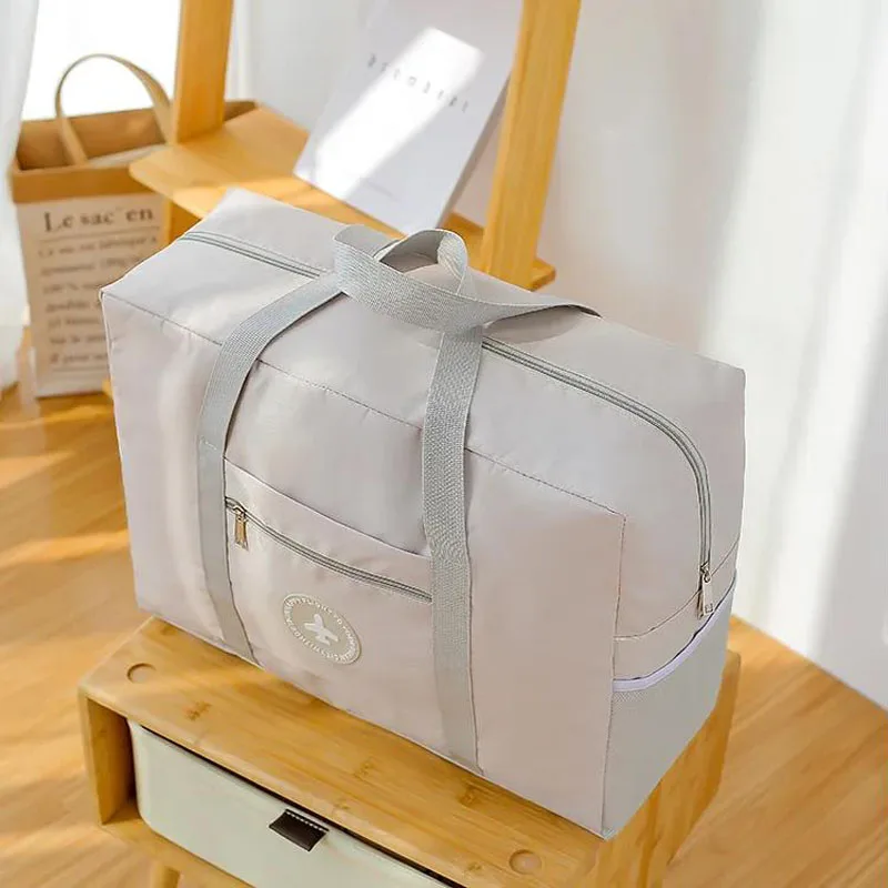 Foldable Large Capacity Women Gym Bags Shoulder Bag Women Training Travel Handle Handbag Yoga Sport Crossbody Tote Bag Women