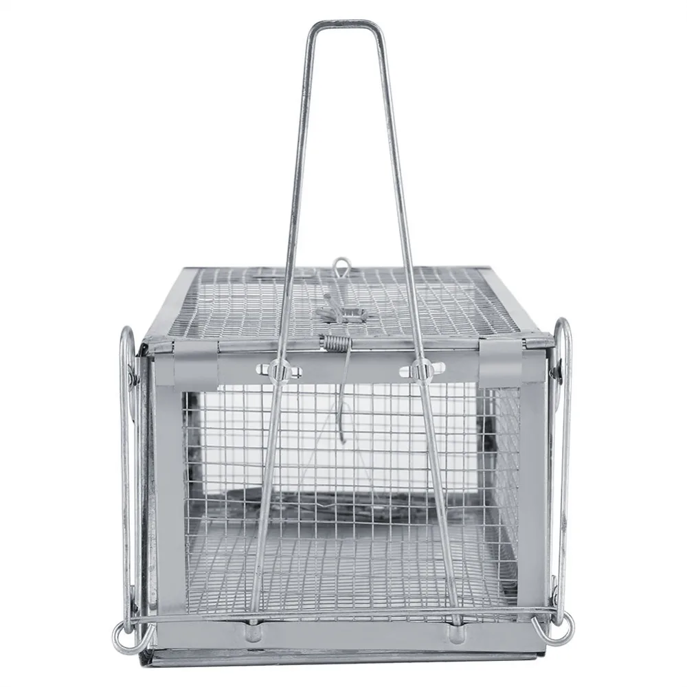 

Reusable Rat Trap Heavy Duty Rat Cage Mice Rodent Animal Control Catch Bait Hamster Mouse Trap Humane Live Home Rat Killer Cage