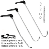 paintless dent repair rotating handle rod 3pcs tools kit hammer hook for car removal tools set car dent repair kits
