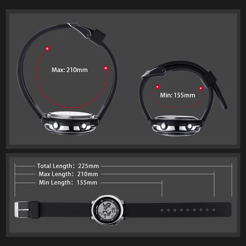 Детские часы PANARS детские цифровые светодиодные модные спортивные милые наручные