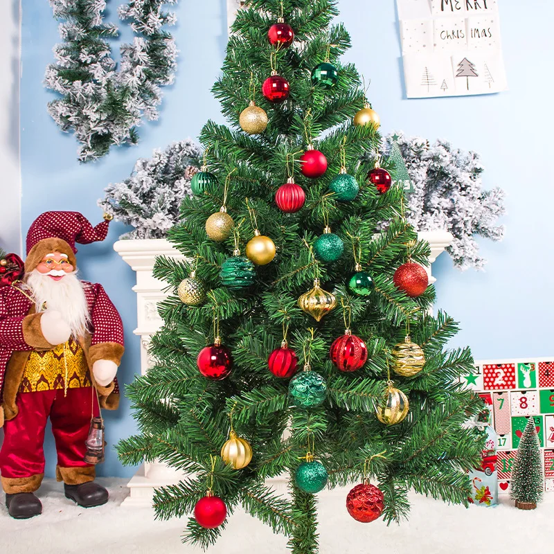

30pcs Mix Size ChristmasTree Ball Home Decor Hanging Ornament 2020 Bauble Hanging Ornament Party Xmas Decoration