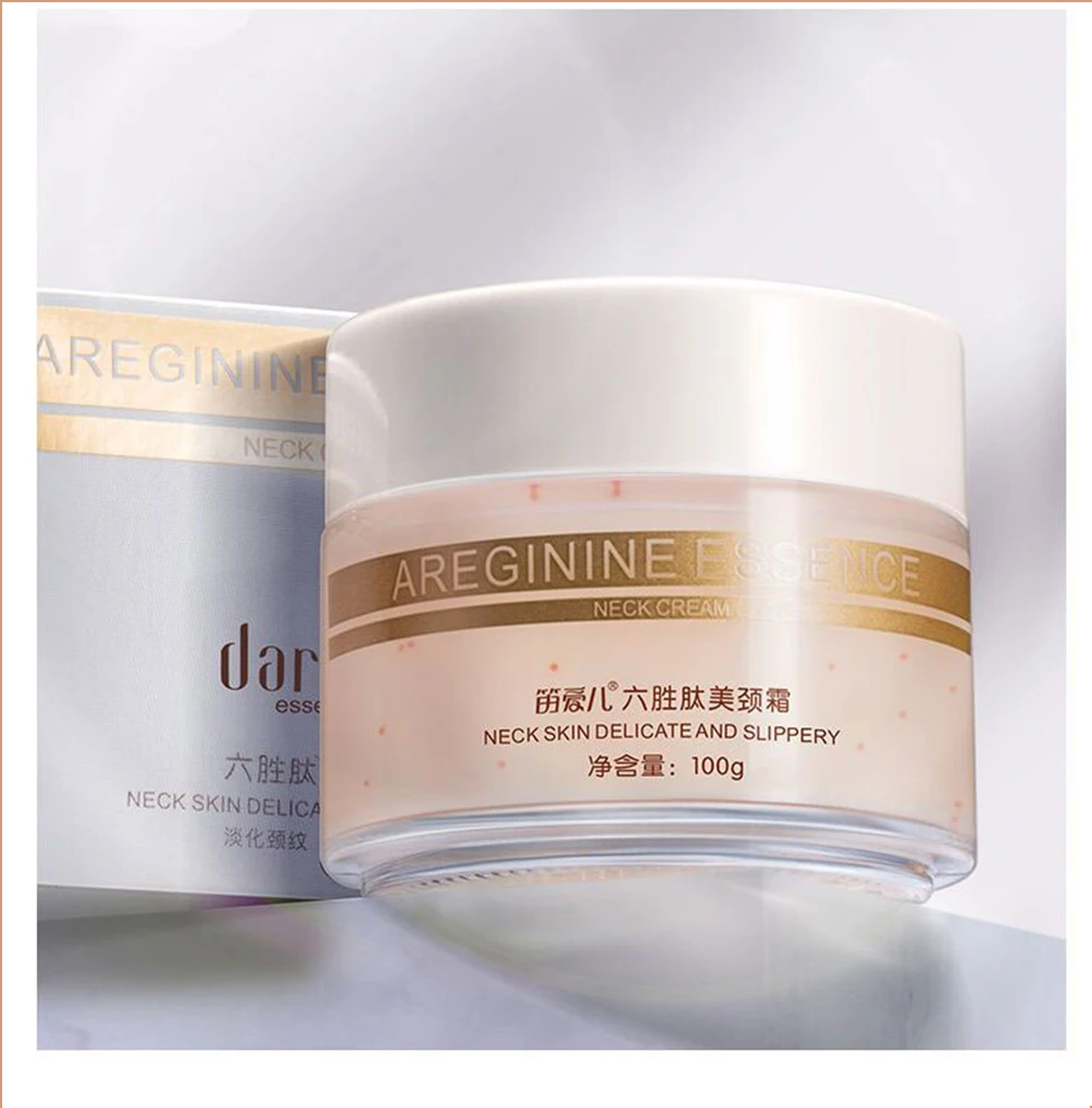 Hexapeptide Neck Cream Anti-aging Anti-wrinkle Whitening Nourishing Lifting Firming Nicotinamide Collagen Neck Skin Care 100g