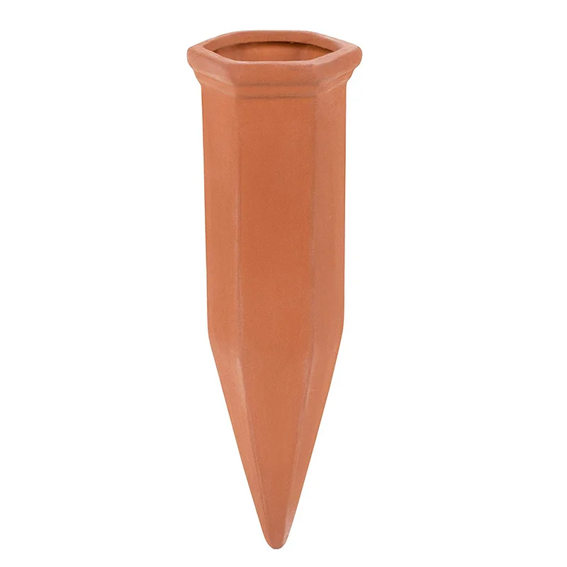 

Self Watering Spikes - 6-Pack Terracotta Plant Watering Stakes, Automatic Slow Release Water Drippers for Indoor Outdoor Garden,