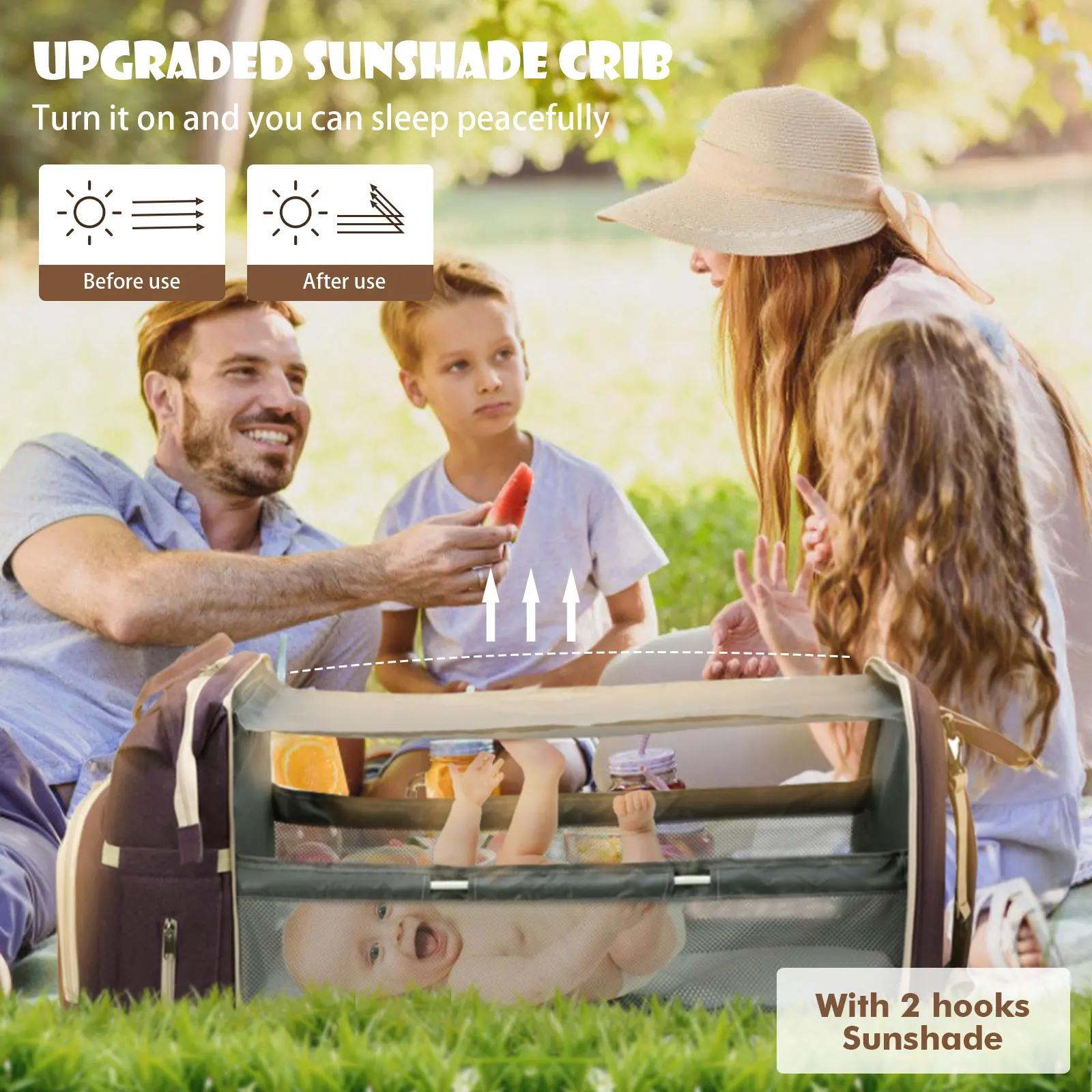 Многофункциональный рюкзак для мамы портативная вместительная сумка пеленок