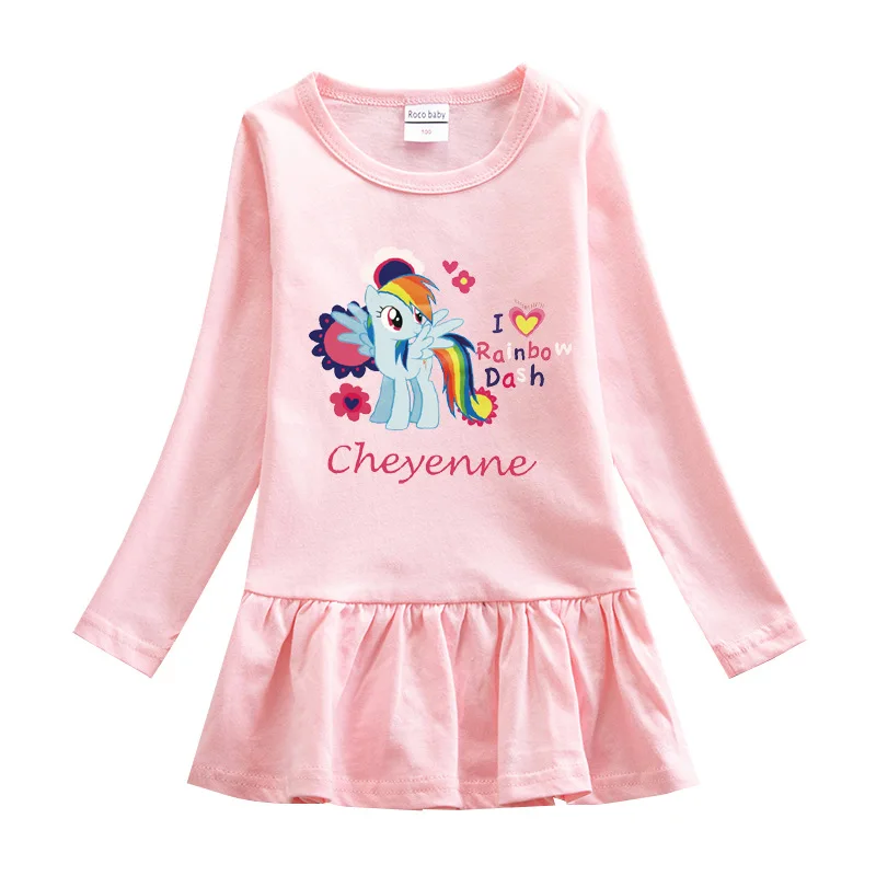 Оригинальные куклы My little pony детское платье принцессы для девочек с капюшоном